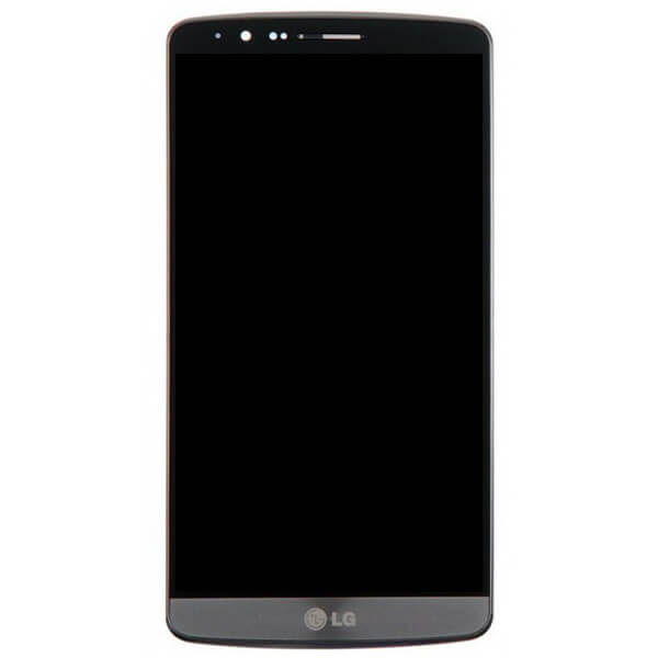 تاچ ال سی دی گوشی موبایل ال جی LG D855 / G3 اورجینال با فریم مشکی