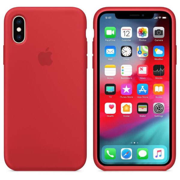 Silicone Full iphone red  e