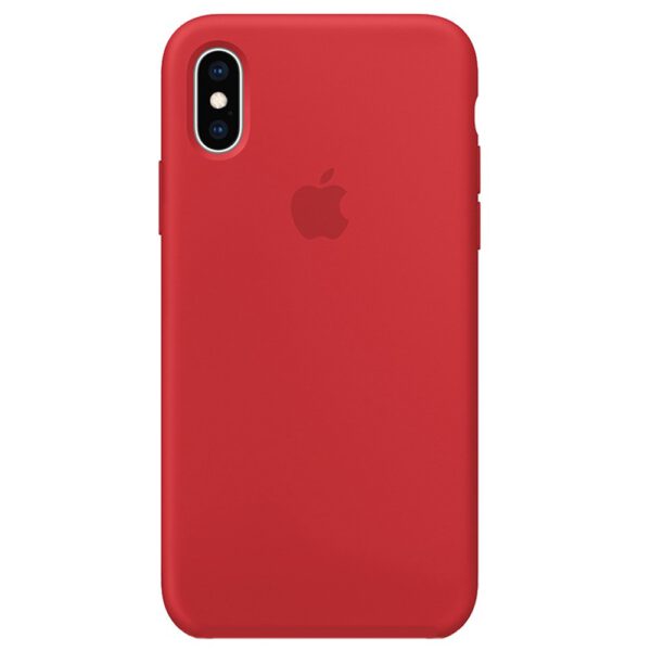 Silicone Full iphone red e