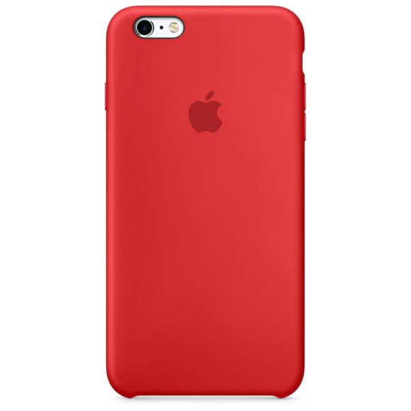 Silicone case iphone red e