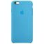 Silicone case iphoneblue e