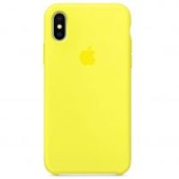Silicone iphonex yellow