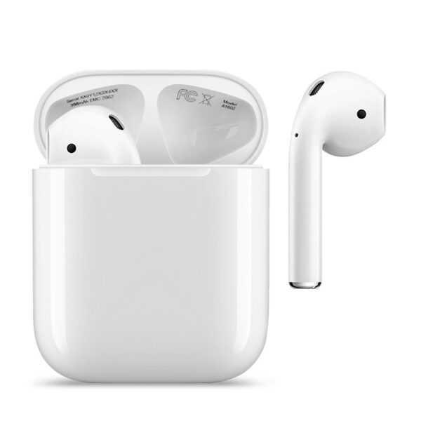 headphone apple airpods white  e
