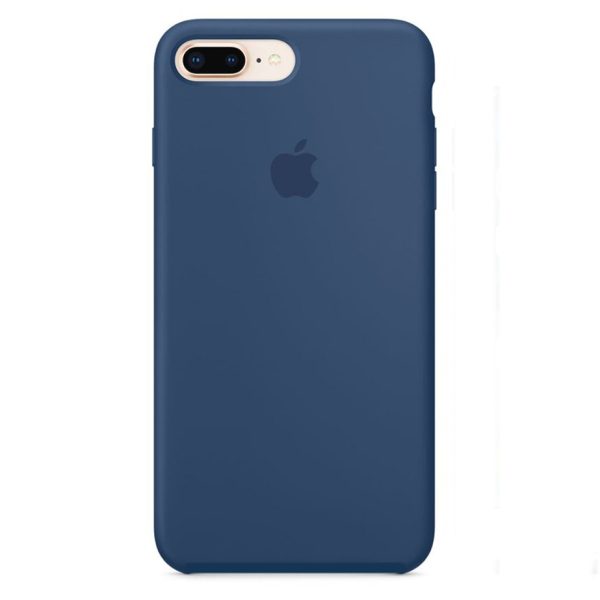 silicone gard iphone blue