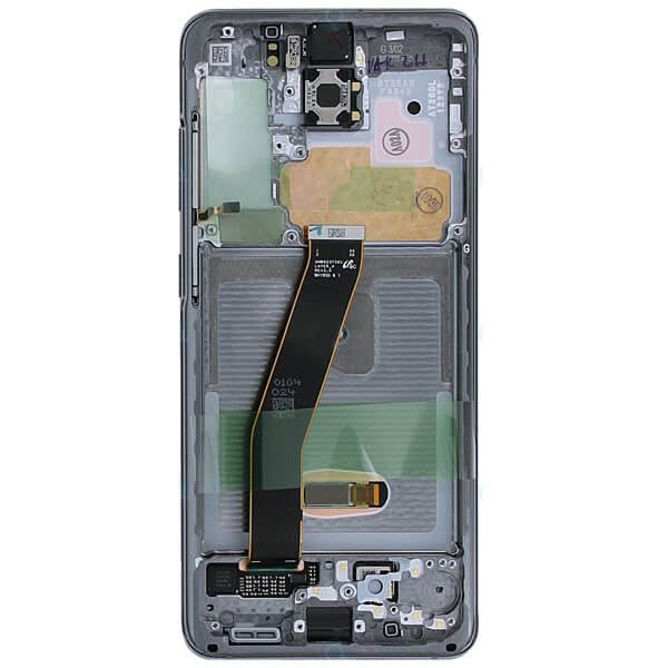 ‫تاچ ال سی دی گوشی موبایل سامسونگ SAMSUNG S20 اورجینال مشکی