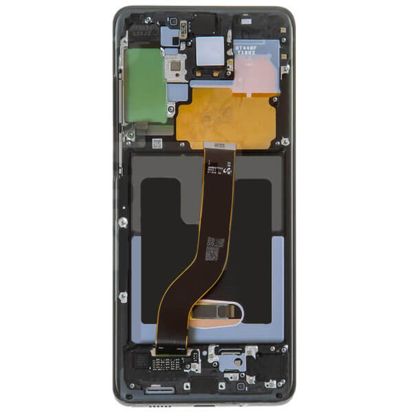 ‫تاچ ال سی دی گوشی موبایل سامسونگ SAMSUNG S20 PLUS / G985 مشکی نقره ای