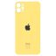 درب پشت گوشی آیفون IPHONE 11 اورجینال زرد با حفره بزرگ