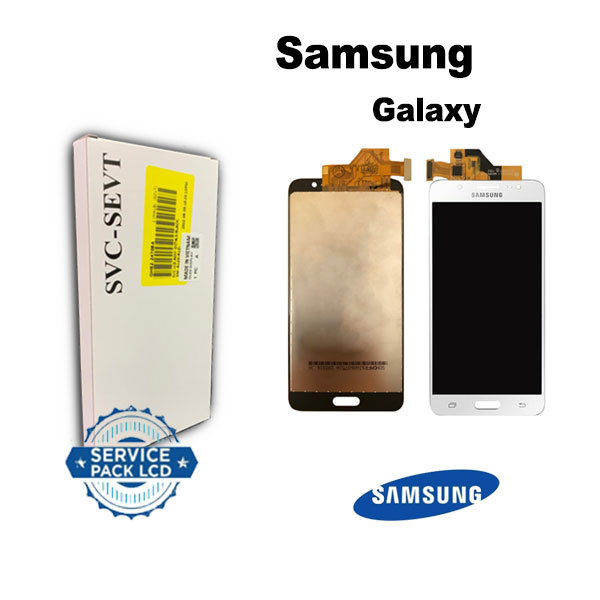 تاچ ال سی دی گوشی موبایل سامسونگ SAMSUNG J5 2016 / J510 سفید مشکی طلایی