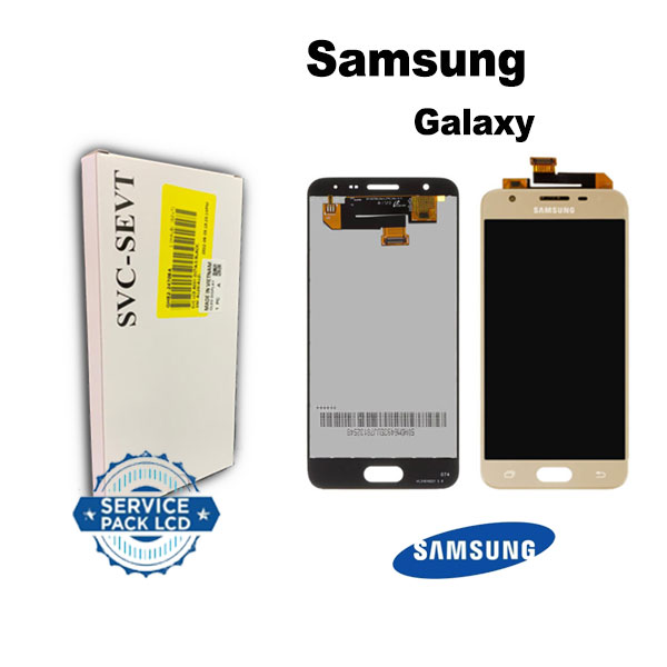 تاچ ال سی دی گوشی موبایل سامسونگ SAMSUNG J5 PRIME / G570 سفید مشکی طلایی