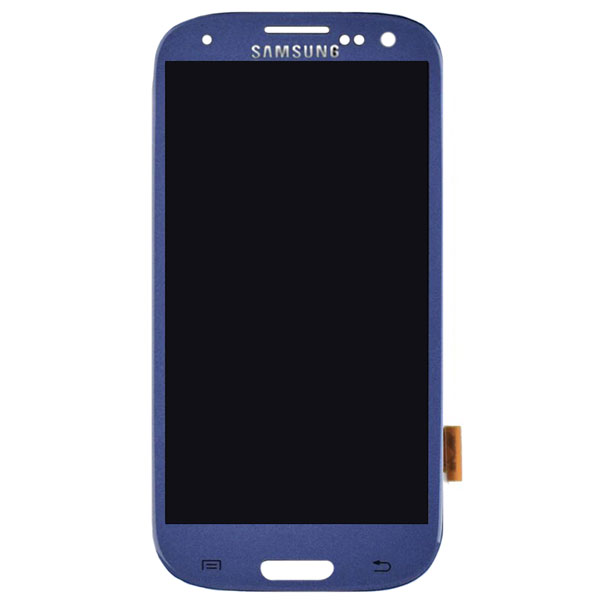 تاچ ال سی دی گوشی موبایل سامسونگ SAMSUNG GALAXY I9300 / S3 مشکی آبی سفید