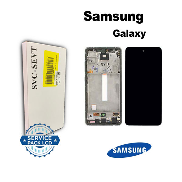 تاچ ال سی دی گوشی موبایل سامسونگ SAMSUNG A52 (4G) / A525 , A52 (5G) / A526 اورجینال با فریم