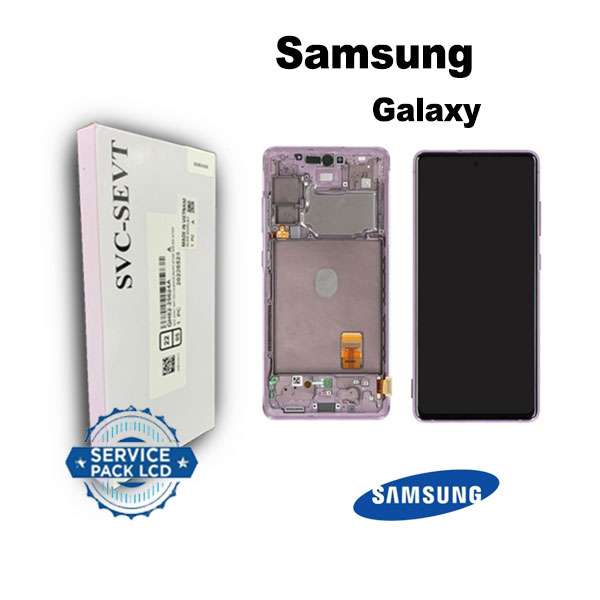تاچ ال سی دی گوشی موبایل سامسونگ SAMSUNG S20 FE / G781 / G780 اورجینال با فریم