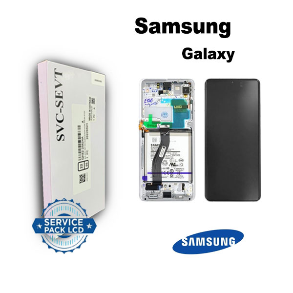 ‫تاچ ال سی دی گوشی موبایل سامسونگ SAMSUNG S21 ULTRA / G998 اورجینال بافریم