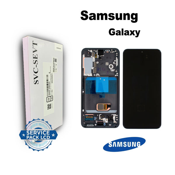 تاچ ال سی دی گوشی موبایل سامسونگ SAMSUNG S22 / S901 اورجینال سرویس پک شرکتی با فریم مشکی