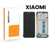 تاچ ال سی دی گوشی موبایل شیائومی XIAOMI REDMI NOTE 12 (4G) اورجینال سرویس پک شرکتی مشکی بافریم